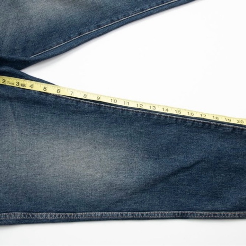 Current / Elliott The Cropped Confidant Jeans Becker Blue Denim Size 31 NWOT - Picture 6 of 7